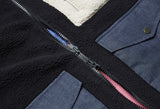 QUIETIST (クワイエティスト) Heavy Fleece Zip-up Parka (black)