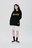 QUIETIST (クワイエティスト) LOGO SWEAT SHIRT-BLACK
