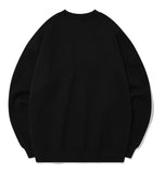 QUIETIST (クワイエティスト) LOGO SWEAT SHIRT-BLACK