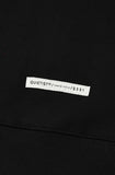 QUIETIST (クワイエティスト) LOGO SWEAT SHIRT-BLACK