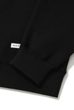 QUIETIST (クワイエティスト) LOGO SWEAT SHIRT-BLACK