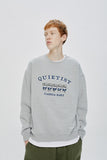 QUIETIST (クワイエティスト) PUPPY SWEAT SHIRT-MELANGE GRAY