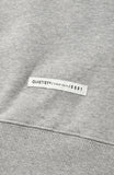 QUIETIST (クワイエティスト) PUPPY SWEAT SHIRT-MELANGE GRAY