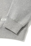 QUIETIST (クワイエティスト) PUPPY SWEAT SHIRT-MELANGE GRAY