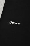 QUIETIST (クワイエティスト) STRIPE MIX SWEAT SHIRT