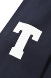 QUIETIST (クワイエティスト) FLAG HOOD-NAVY