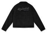QUIETIST (クワイエティスト) QUILTING CORDUROY JACKET-BLACK