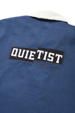 QUIETIST (クワイエティスト) COLOR BLOCK COACH JACKET-NAVY