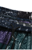 QUIETIST (クワイエティスト)  SAINTPAIN X QUIETIST PAISLEY MIX POLAR FLEECE PANTS-BLACK