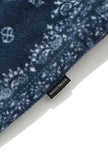 QUIETIST (クワイエティスト)  SAINTPAIN X QUIETIST PAISLEY MIX POLAR FLEECE PANTS-BLACK