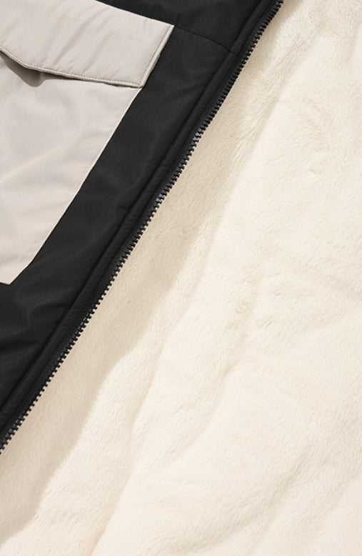 QUIETIST (クワイエティスト) POCKET POINT BOMBER JACKET-BLACK