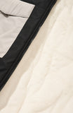 QUIETIST (クワイエティスト) POCKET POINT BOMBER JACKET-BLACK