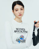 NCOVER(エンカバー)OBJECT POINT LONG SLEEVE-WHITE