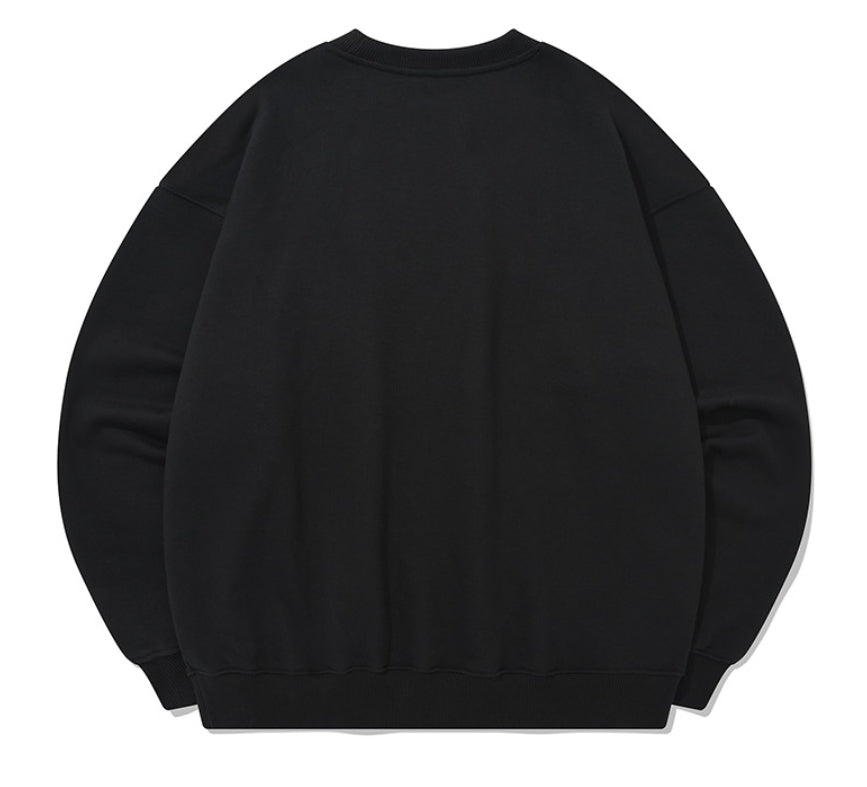 セイントペイン(SAINTPAIN) SP GRACEFUL CREW NECK-BLACK