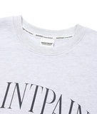 セイントペイン(SAINTPAIN) SP GRACEFUL CREW NECK-ASH MELANGE