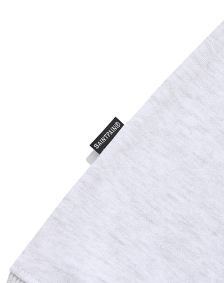 セイントペイン(SAINTPAIN) SP GRACEFUL CREW NECK-ASH MELANGE