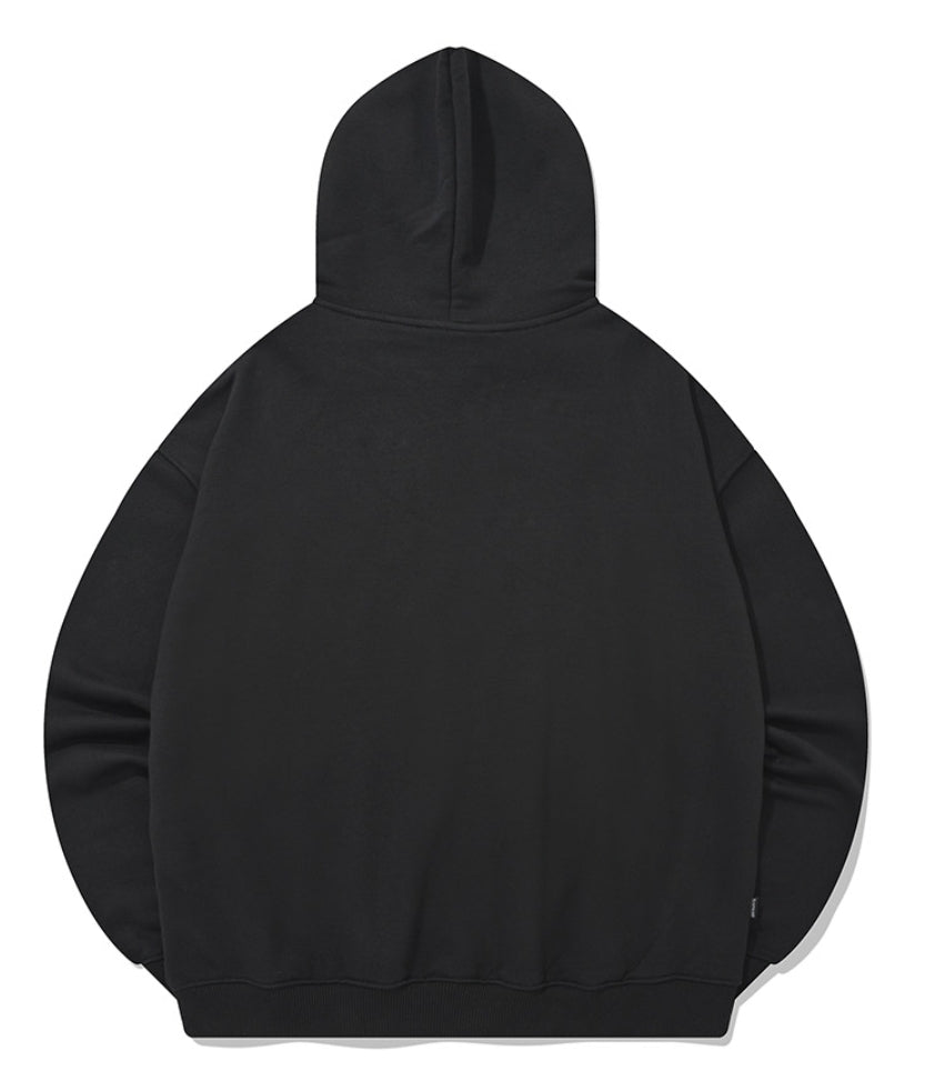 セイントペイン(SAINTPAIN) SP CALLI LOGO HOOD-BLACK