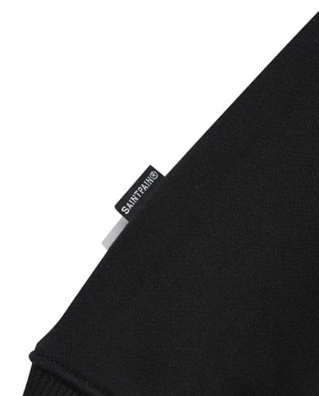セイントペイン(SAINTPAIN) SP CALLI LOGO HOOD-BLACK