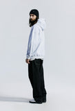 セイントペイン(SAINTPAIN) SP CALLI LOGO HOOD-ASH MELANGE