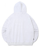 セイントペイン(SAINTPAIN) SP CALLI LOGO HOOD-ASH MELANGE