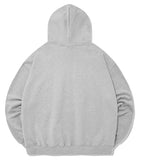 セイントペイン(SAINTPAIN) SP CALLI LOGO HOOD- MELANGE GRAY