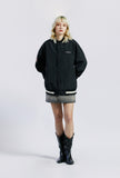 セイントペイン(SAINTPAIN) SP NYLON STADIUM JACKET-BLACK