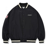 セイントペイン(SAINTPAIN) SP NYLON STADIUM JACKET-BLACK