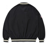 セイントペイン(SAINTPAIN) SP NYLON STADIUM JACKET-BLACK