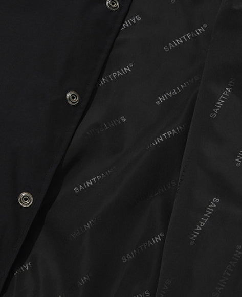 セイントペイン(SAINTPAIN) SP NYLON STADIUM JACKET-BLACK