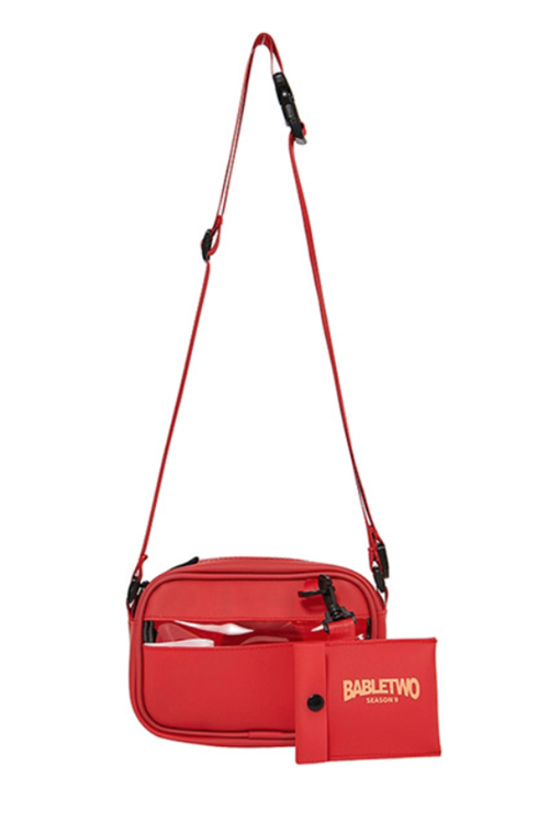BABLETWO  (ビーエーブルトゥー)  Peach Mini Bag (RED)