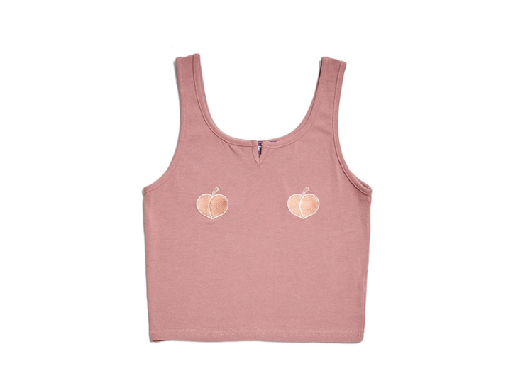 BABLETWO  (ビーエーブルトゥー)     Double Peach Top (PINK)