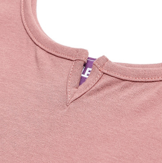 BABLETWO  (ビーエーブルトゥー)     Double Peach Top (PINK)