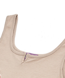 BABLETWO  (ビーエーブルトゥー)     Double Peach Top (BEIGE)