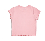 BABLETWO  (ビーエーブルトゥー)      Punching Peach T-shirts (PINK)