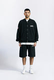セイントペイン(SAINTPAIN) SP COTTON STADIUM JACKET-BLACK