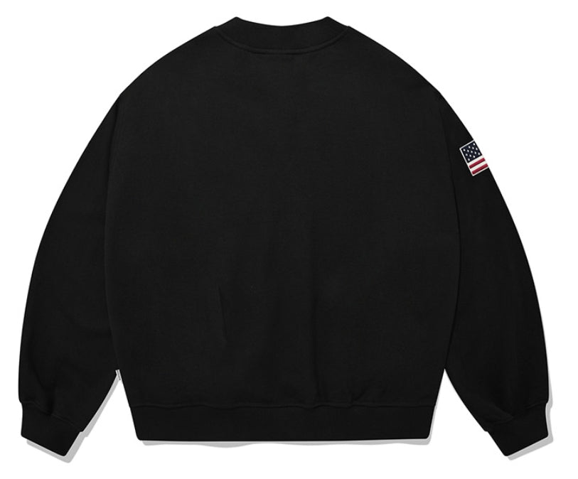 セイントペイン(SAINTPAIN) SP COTTON STADIUM JACKET-BLACK