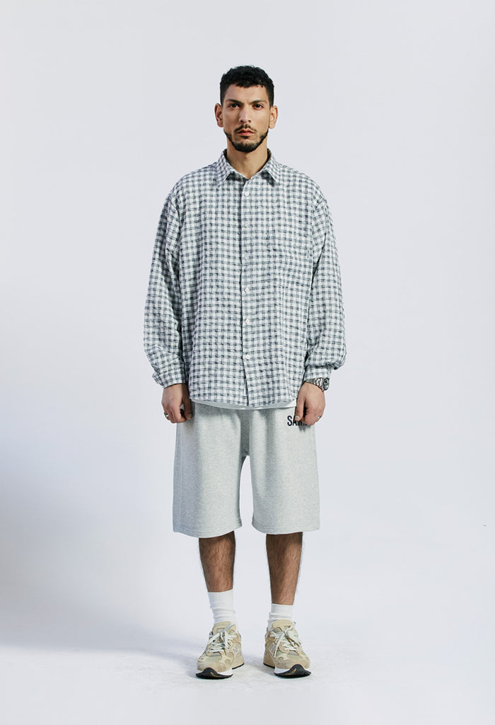 セイントペイン(SAINTPAIN) SP GINGHAM CHECK OVER SHIRTS