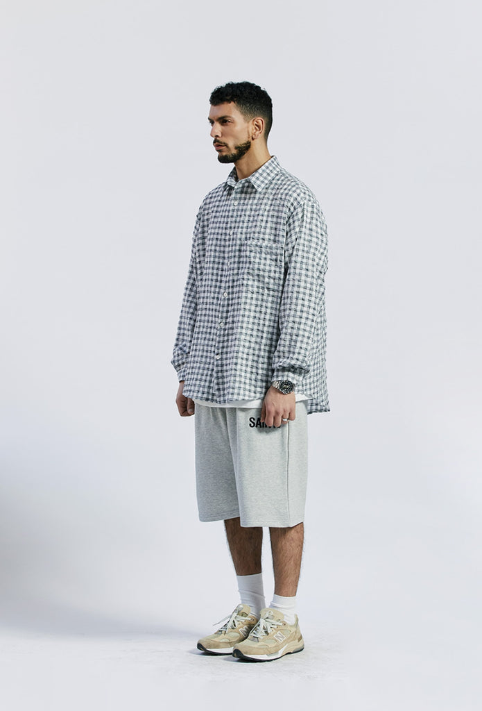 セイントペイン(SAINTPAIN) SP GINGHAM CHECK OVER SHIRTS