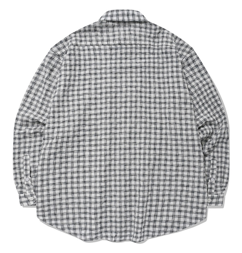 セイントペイン(SAINTPAIN) SP GINGHAM CHECK OVER SHIRTS