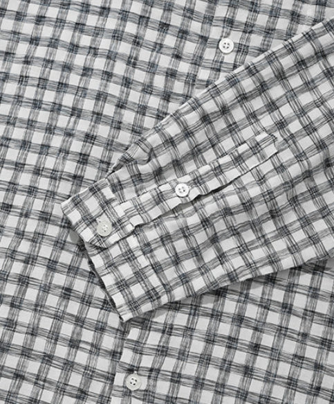 セイントペイン(SAINTPAIN) SP GINGHAM CHECK OVER SHIRTS