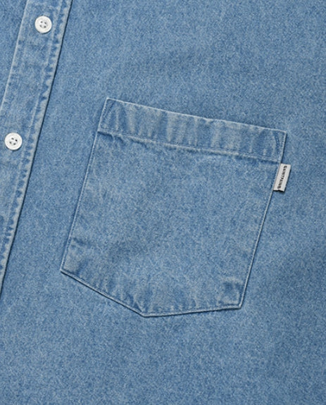 セイントペイン(SAINTPAIN) SP DENIM WASHED OVER SHIRTS