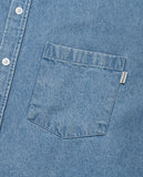 セイントペイン(SAINTPAIN) SP DENIM WASHED OVER SHIRTS