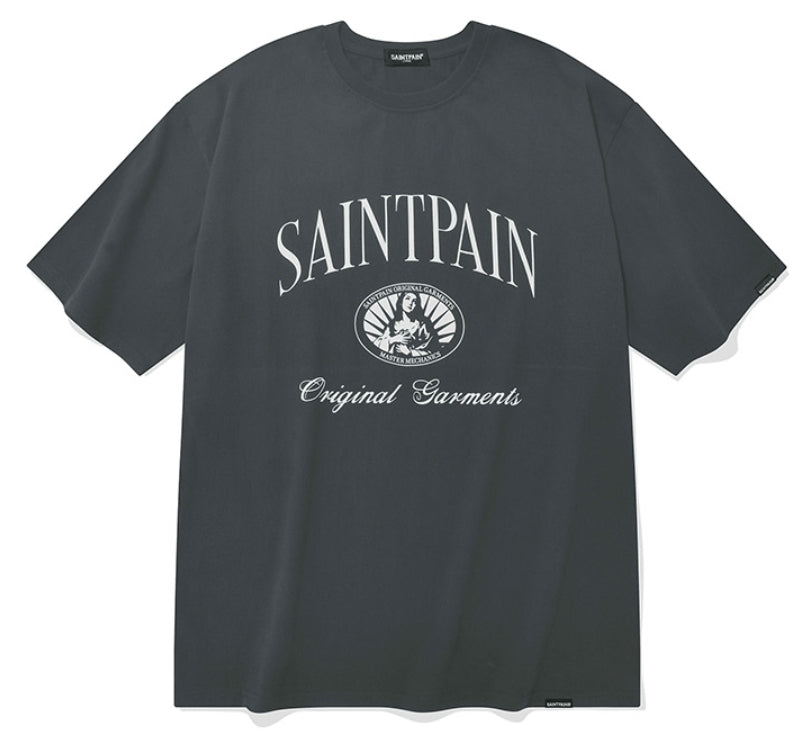 セイントペイン(SAINTPAIN) SP GRACEFUL T SHIRTS-CHARCOAL