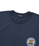 セイントペイン(SAINTPAIN) SP BENEDICT LOGO T SHIRTS-NAVY