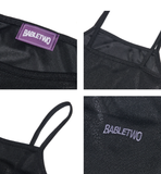 BABLETWO  (ビーエーブルトゥー)     Twinkle Tank Top_BLACK
