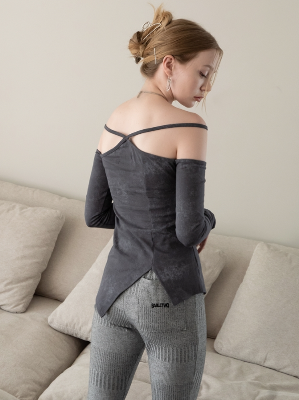 BABLETWO  (ビーエーブルトゥー)      Supernova T-shirts_GRAY