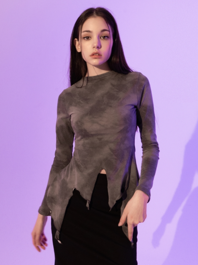 BABLETWO  (ビーエーブルトゥー)       Tinkerbell T-shirts (GRAY)