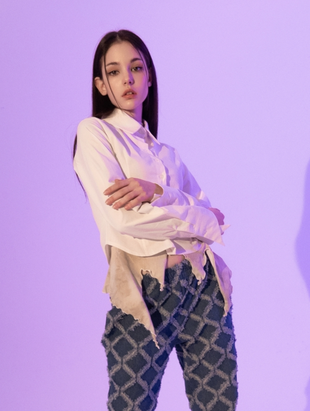 BABLETWO  (ビーエーブルトゥー)        Sofi Shirts (WHITE)