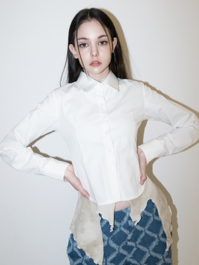 BABLETWO  (ビーエーブルトゥー)        Sofi Shirts (WHITE)