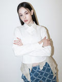 BABLETWO  (ビーエーブルトゥー)        Sofi Shirts (WHITE)